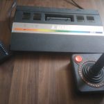Atari 2600 Konsole schwarz